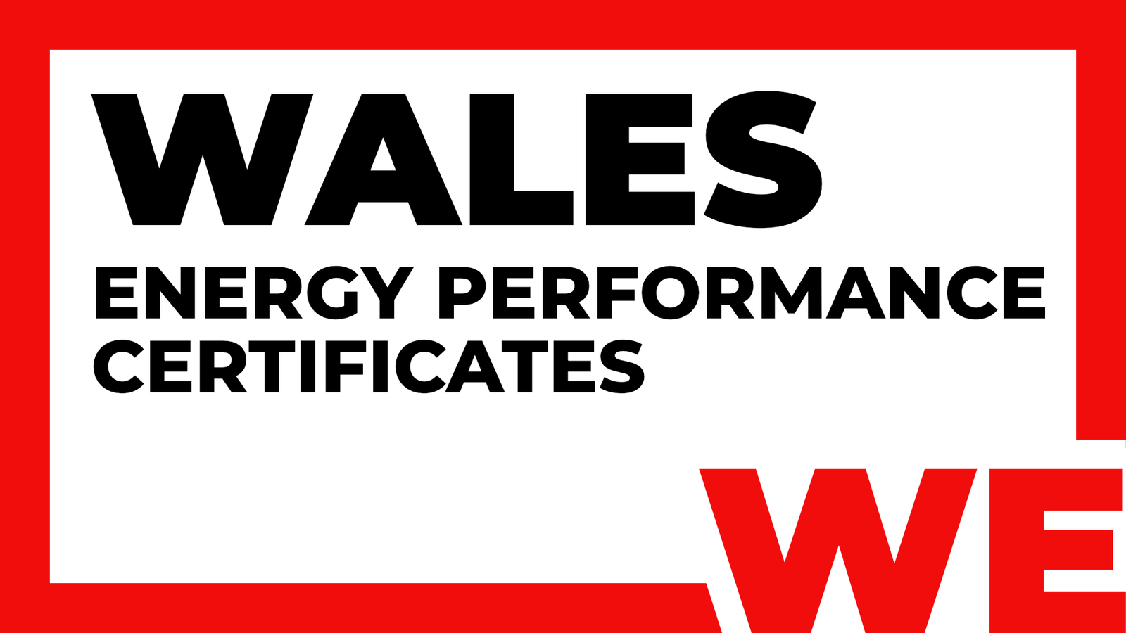 Wales Energy Performance Certificates